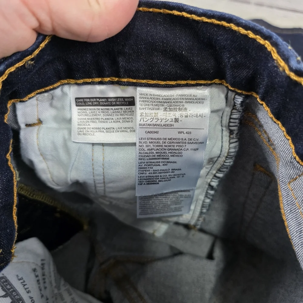 Levi's 510 Skinny Fit Dark Wash Men's Jeans